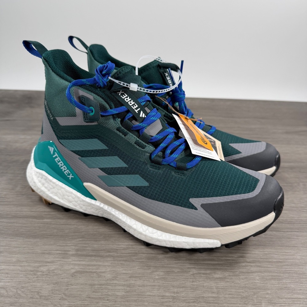 Adidas Terrex x Free Hiker 2.0 Gore-Tex Aurora Teal Shoes JQ9900 Men's Size 9.5